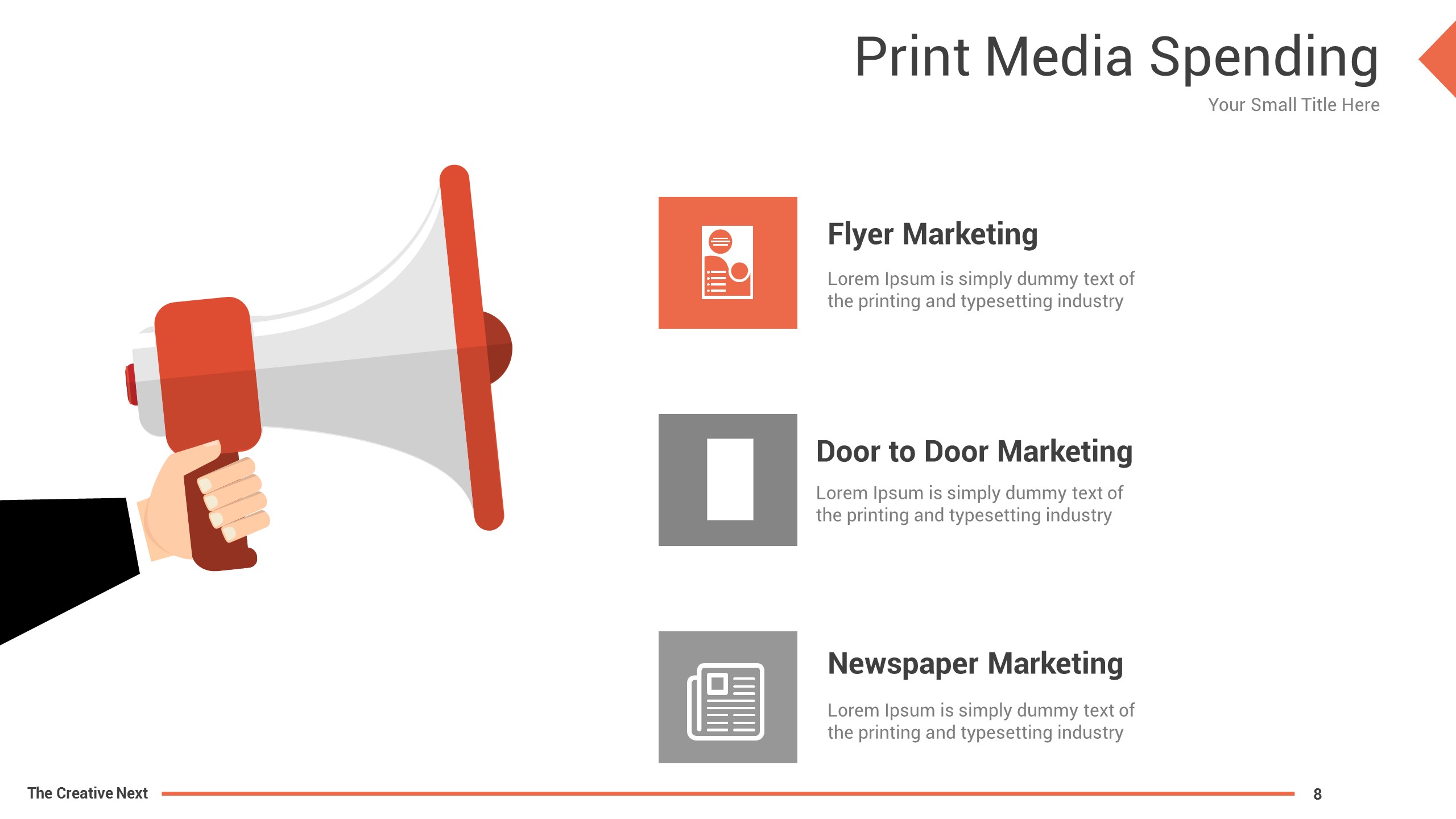 Small titles. Шаблоны для презентаций POWERPOINT маркетинг. For presentation POWERPOINT marketing